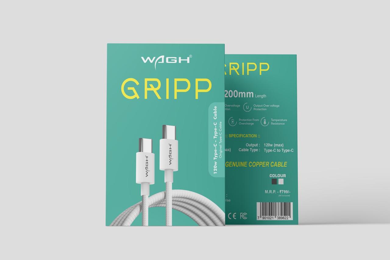 Type C To C 120W Cable