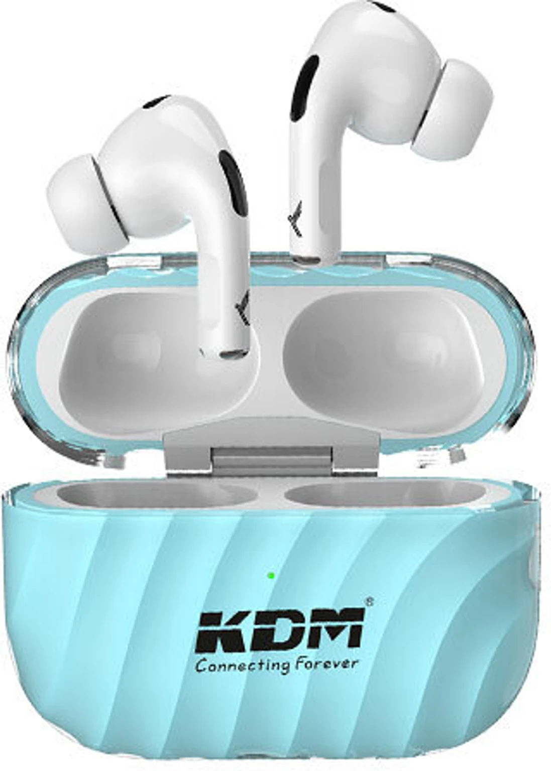 KDM E1 Groovepods Enjoy Wireless V5.4 Bluetooth Headset (Blue, In the Ear)