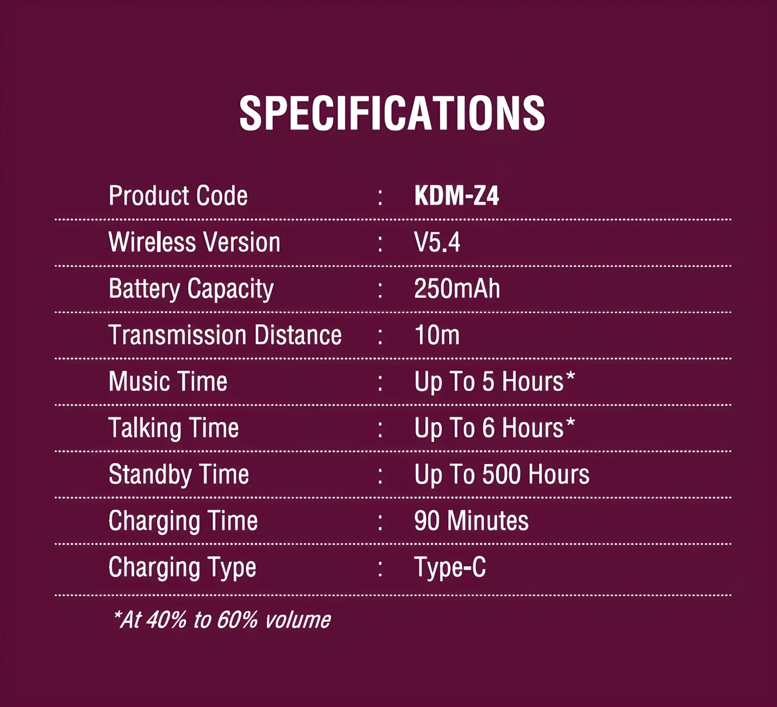 Wireless, In-ear, Neckband, Built-in Controls, Type-C Charging, Long Battery Life